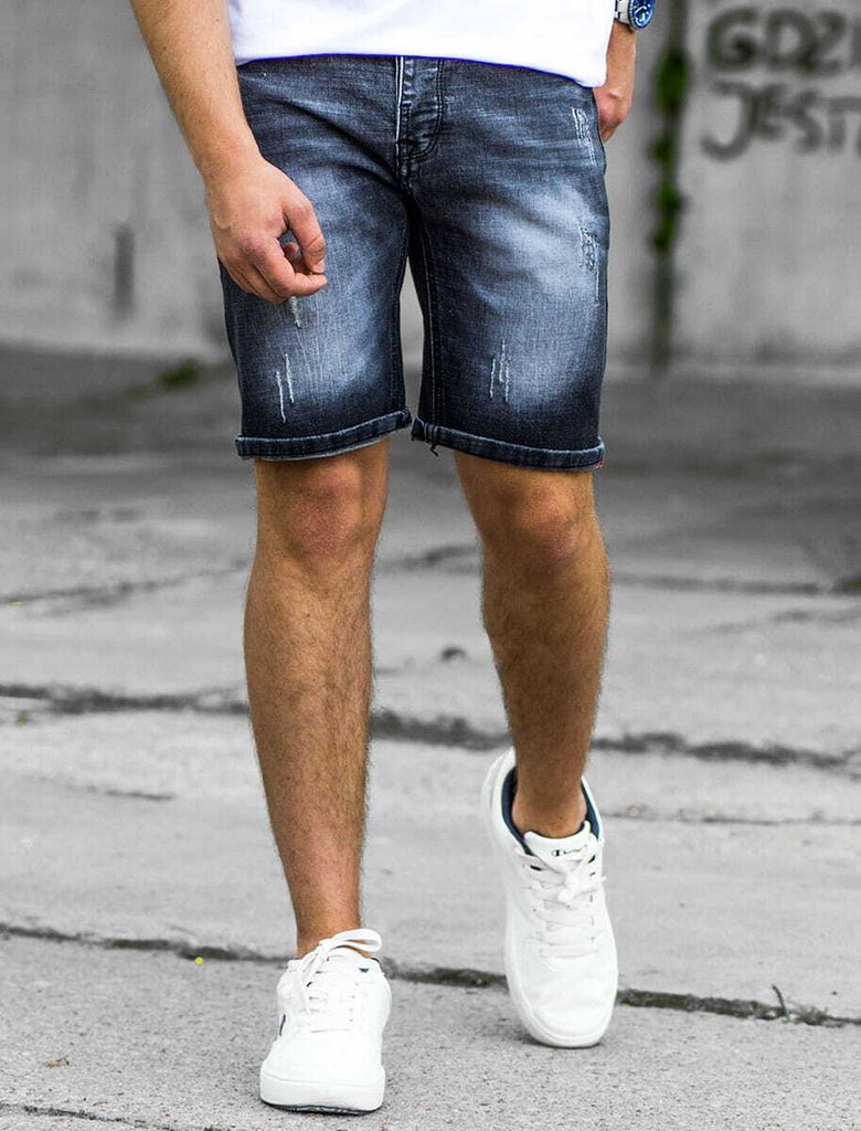Recea Denim-Shorts für Männer Tele schwarz 30