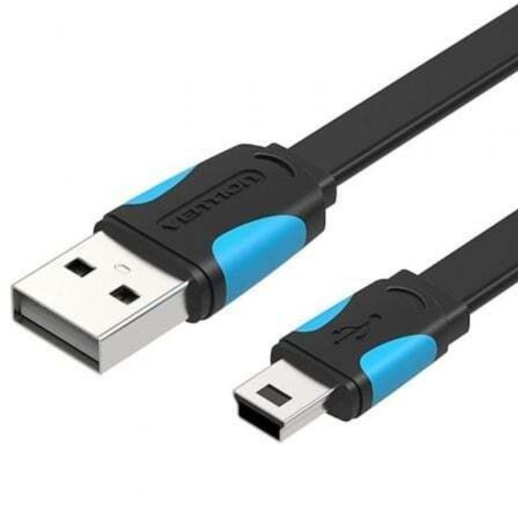 Kabel Vention VAS-A14-B050, USB-A 2.0 auf MiniUSB, 0,5 m, schwarz