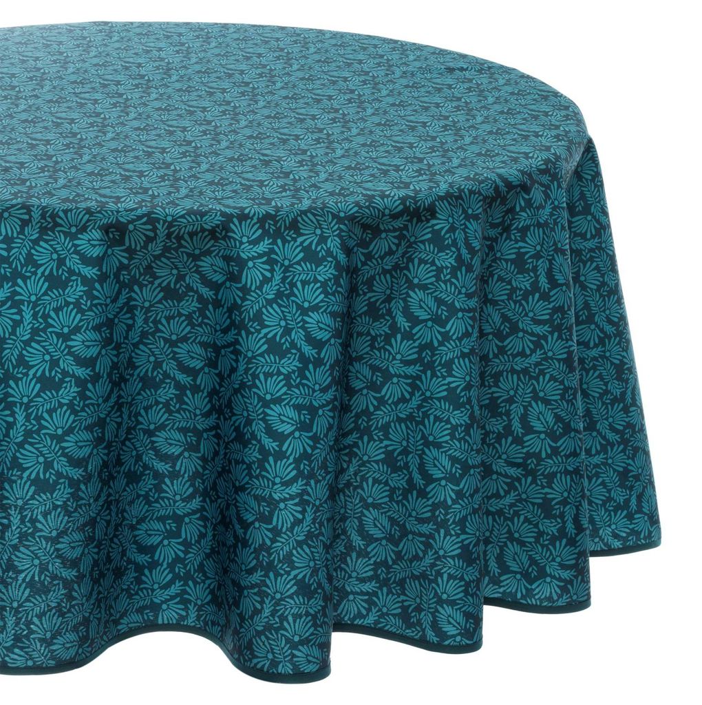 Runde Tischdecke, Ø 180 cm, gemustert Produktbild 
