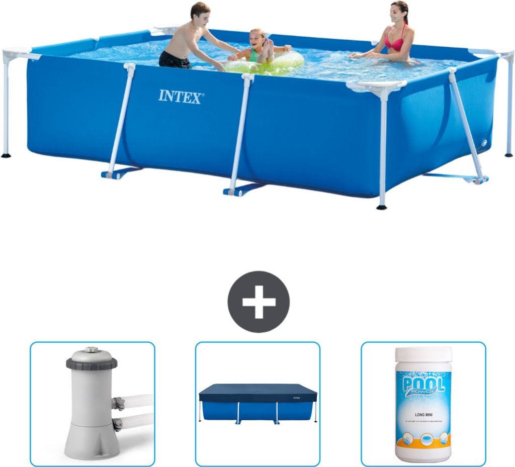 Piscina Intex con struttura rettangolare - 300 x 200 x 75 Immagine del prodotto 