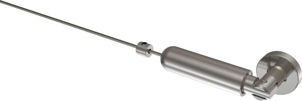 Interdeco Seilspanngarnitur / Seilspanner Vernickelt, Typ Davis