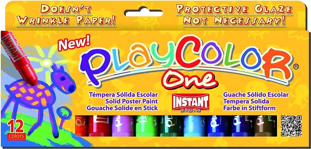 Matita colorata Basic One 10g Set 12 coloriPlaycolor Immagine del prodotto 