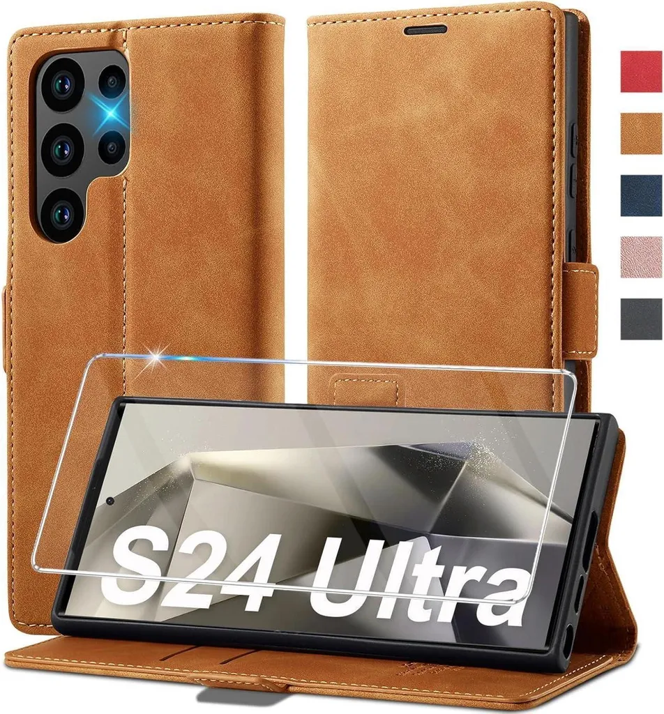 Custodia per Sony Xperia Z5 Flip Protettiva Cover Case Blu Scuro