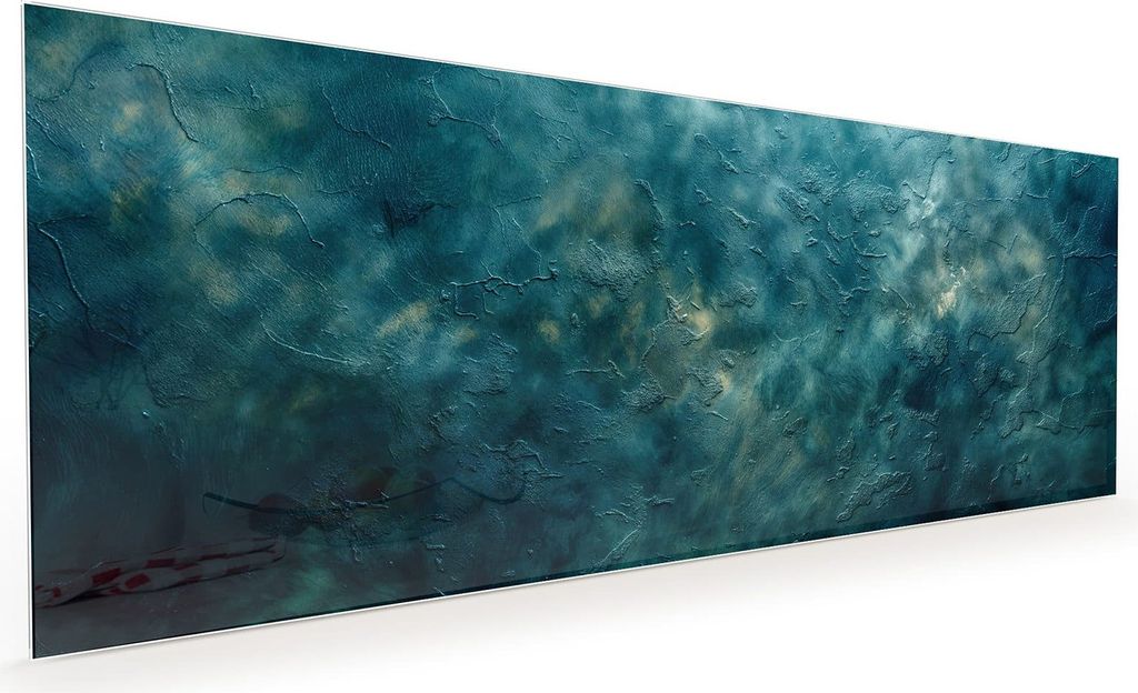 Küchenrückwand Spritzschutz Glas mit Motiv Texturierte Wand 40 x 40 cm