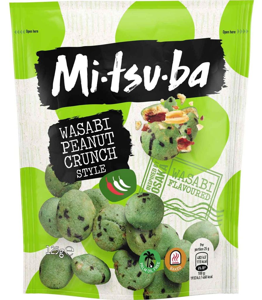 Mitsuba Wasabi Peanut Crunch Style 125g Produktbild 