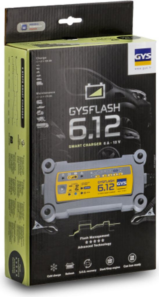 GYS FLASH 6.12 029378 Automatikladegerät 12 V 6 A (029378) Produktbild 11