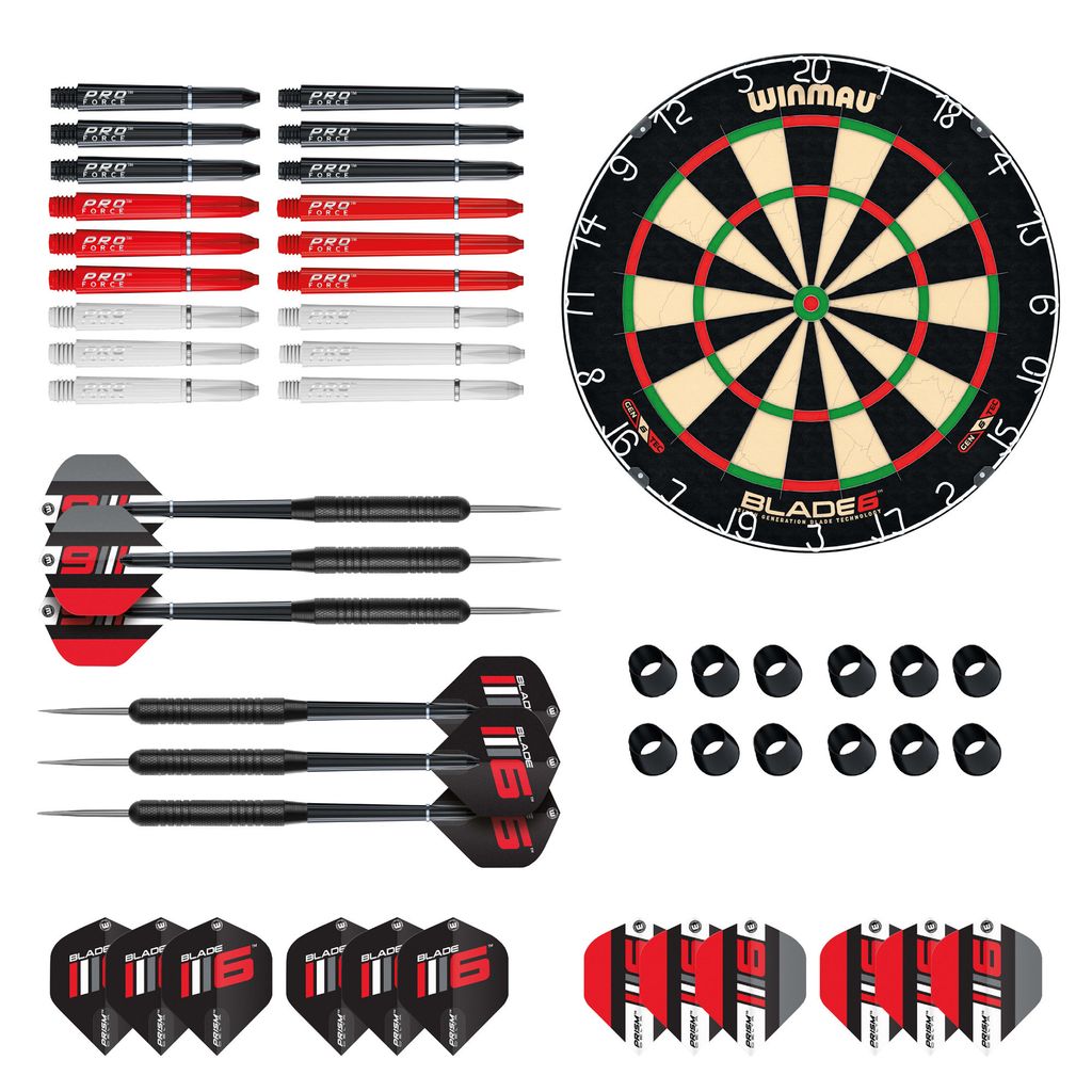 Winmau Blade 6 Starter Pack - Dartset Produktbild 