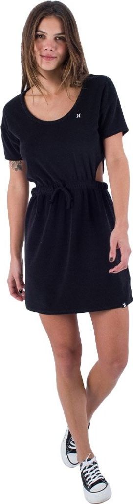 Hurley Oceancare Towel Kleid Schwarz M Frau Schwarz M