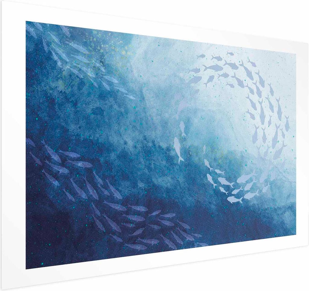 Posterpapier Poster - Sea Depths 90x60 cm Tiere g-C-10140-ao-a