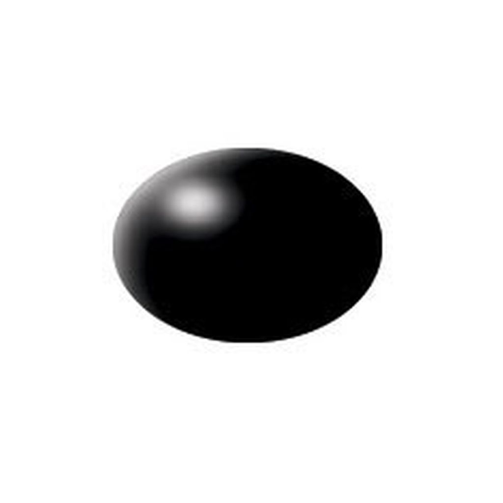 Revell Aqua Colour 36302 nero, semilucido / 18ml Immagine del prodotto 