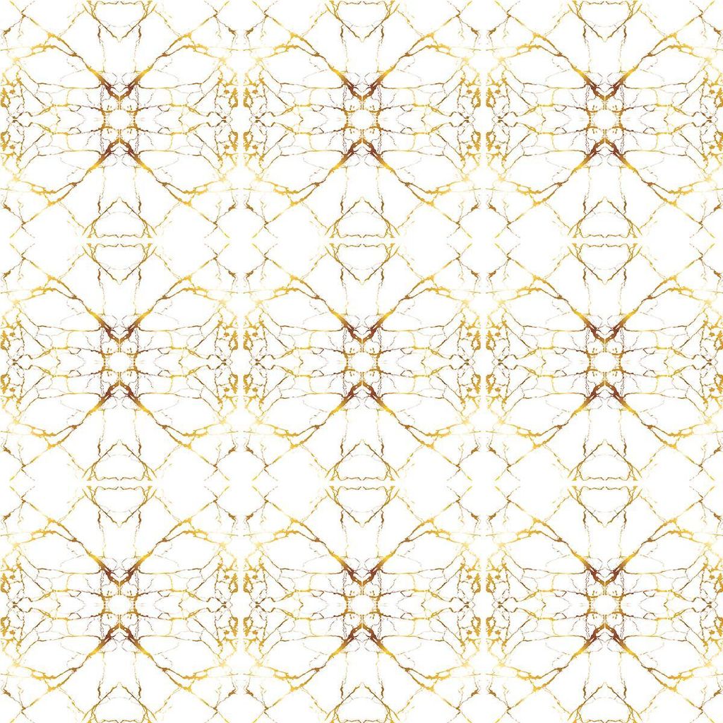Selbstklebende Fliesenaufkleber für Küche und Bad – 9 elegante Fliesenaufkleber in Goldmarmoroptik (Zementfliesen) – 9 Aufkleber à 10 x 10 cm