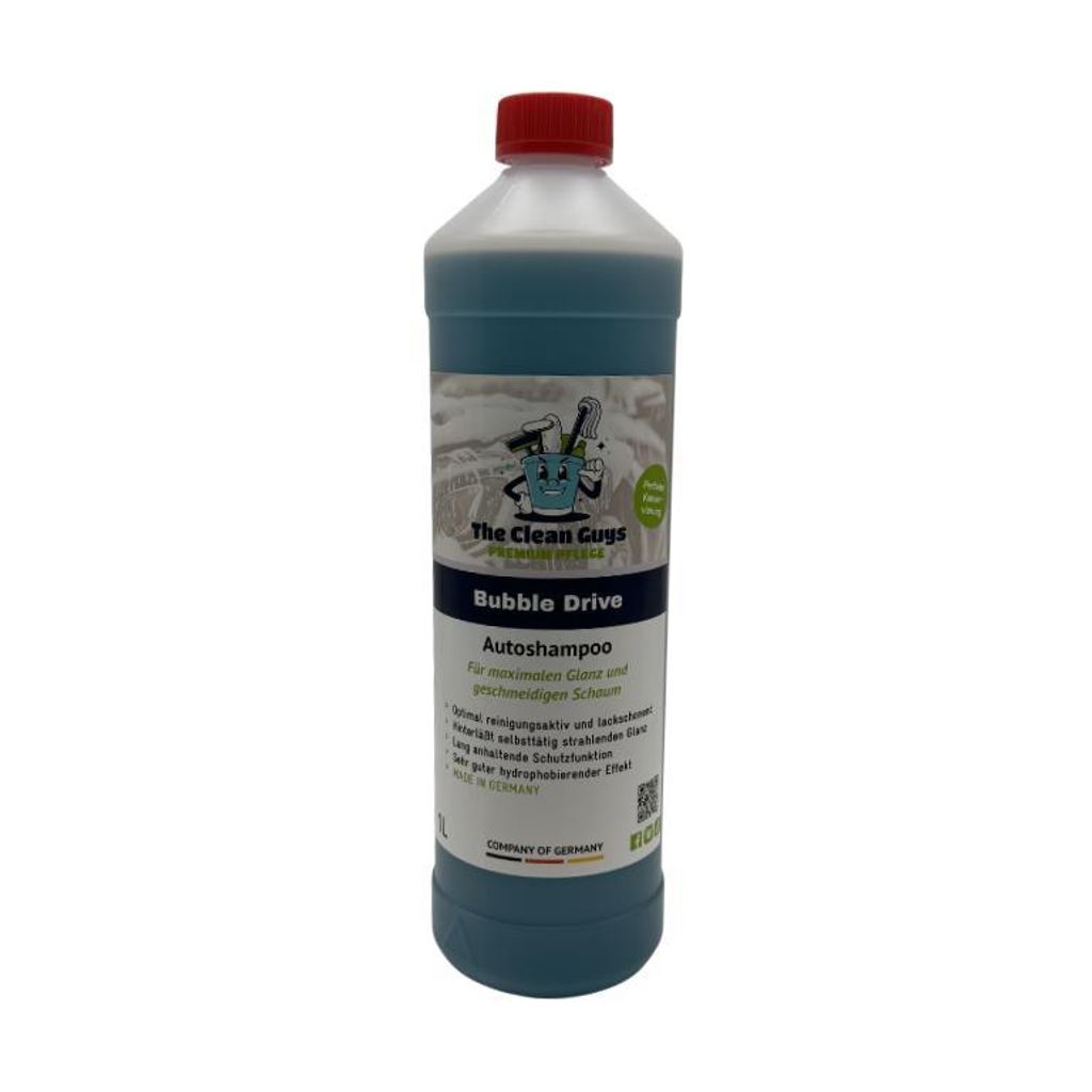 BubbleDrive – Autoshampoo 1L | Konzentrat | Autopflege | SBWäsche | Handwäsche