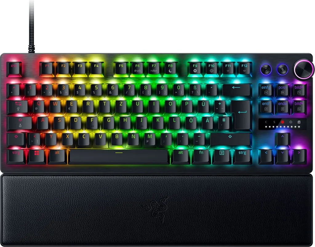 Clavier Gaming TKL Noir Huntsman V3 Pro - Performance Esport Premium