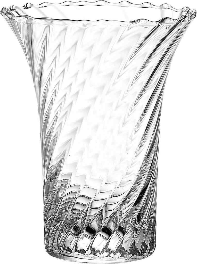 Leonardo Vase RAVENNA, Dekovase, Blumenvase, Glasvase, Glas, Klar, 14.5 cm, 018608