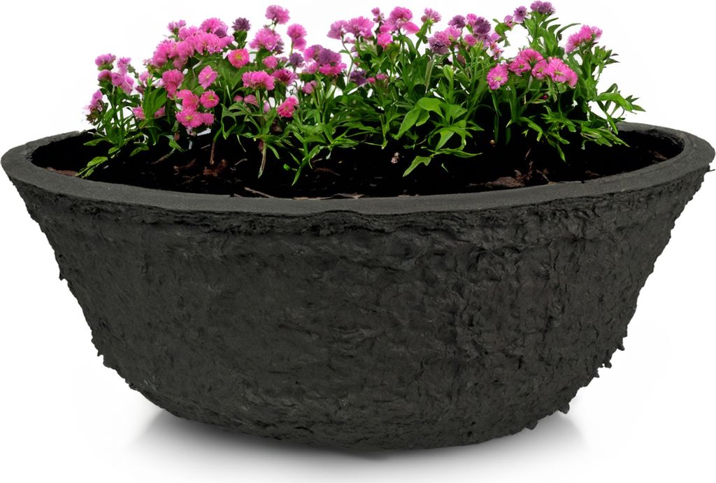 Pflanzschale für außen, biologisch abbaubar, rund 30 cm