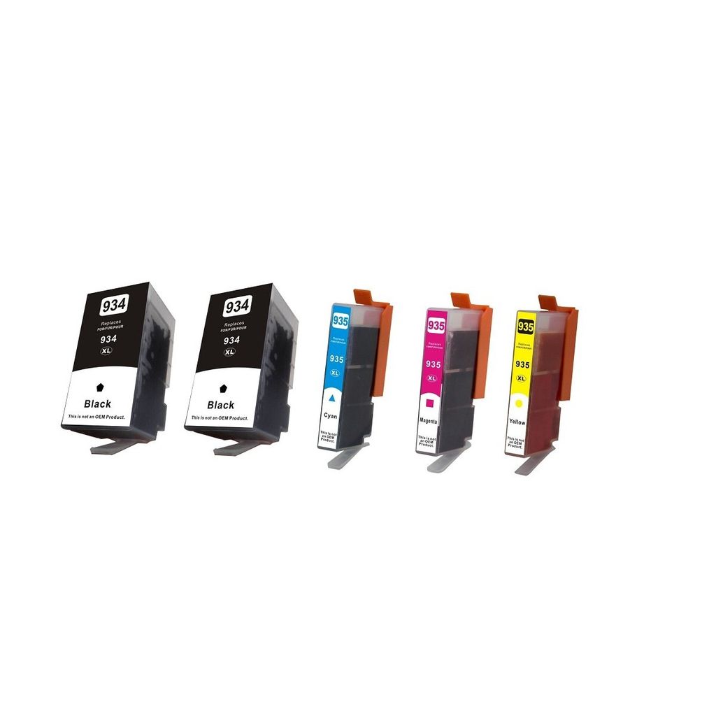 Tisanto 5x TOP TINTE PATRONEN kompatibel zu HP 934 935 XL OfficeJet Pro 6230 6820 6830c 6835