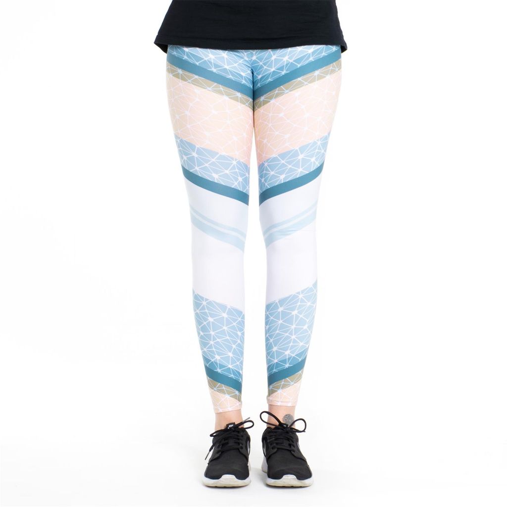 cosey - bedruckte bunte Leggins (Einheitsgröße) - Design Produktbild 