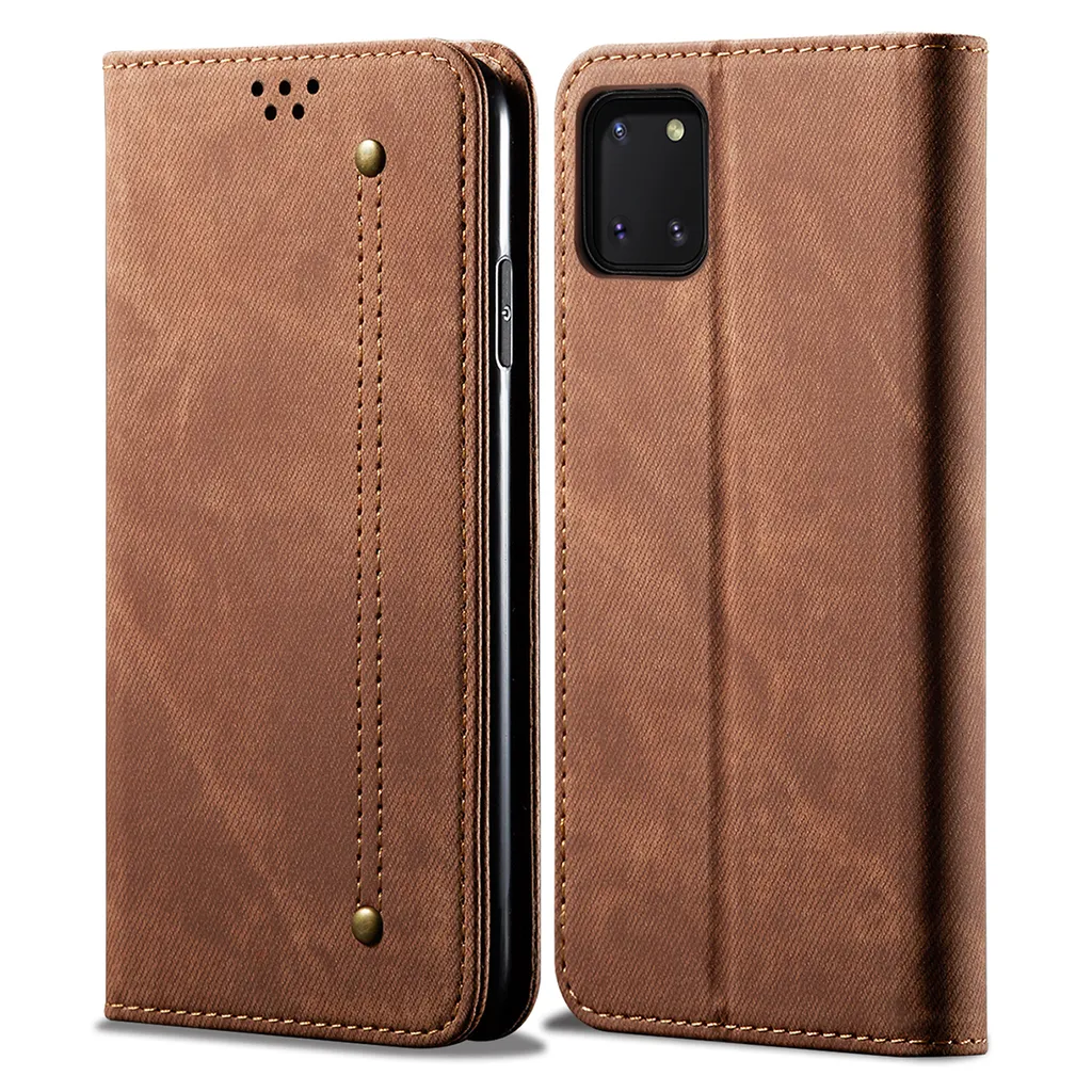 Migliore Custodia Note 10 Lite a Libro: Marrone, Sicura, Funzionale