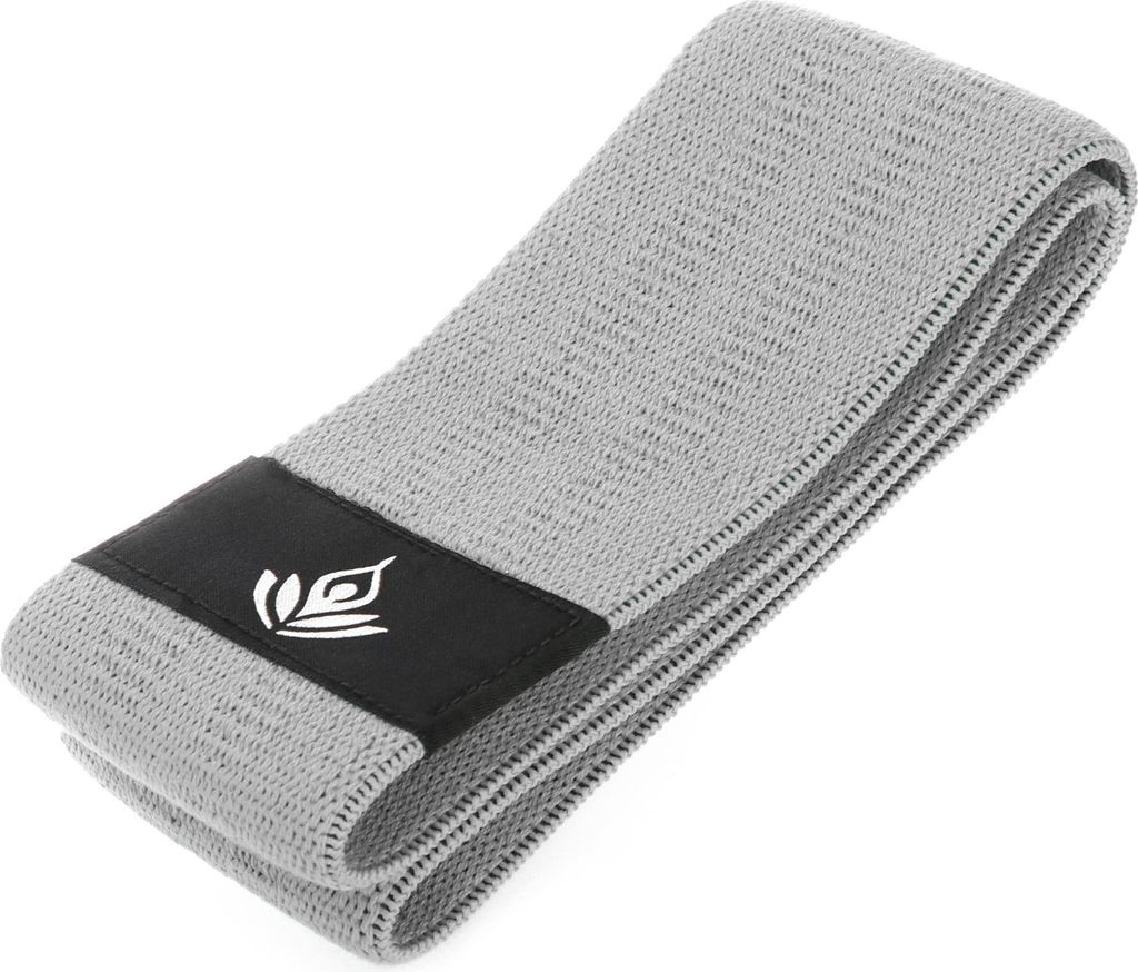 com-four Yoga Widerstandsband aus Polyester und Gummi - Gymnastikband für Muskelaufbau, Pilates und Yoga - Fitnessband - Flex-Loop - Fitness-Sch...