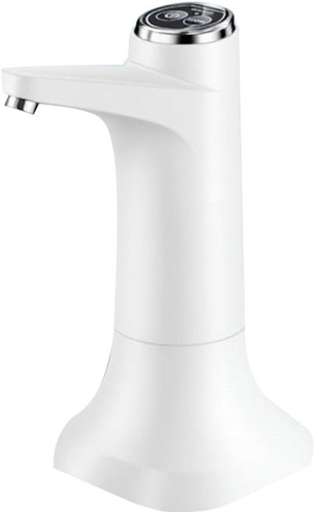 Elektrische Drinkwasserpomp - 5 gallons - USB-C oplaadbare - automatische - draagbare - watertafel - keuken - kantoor - picknick - wit