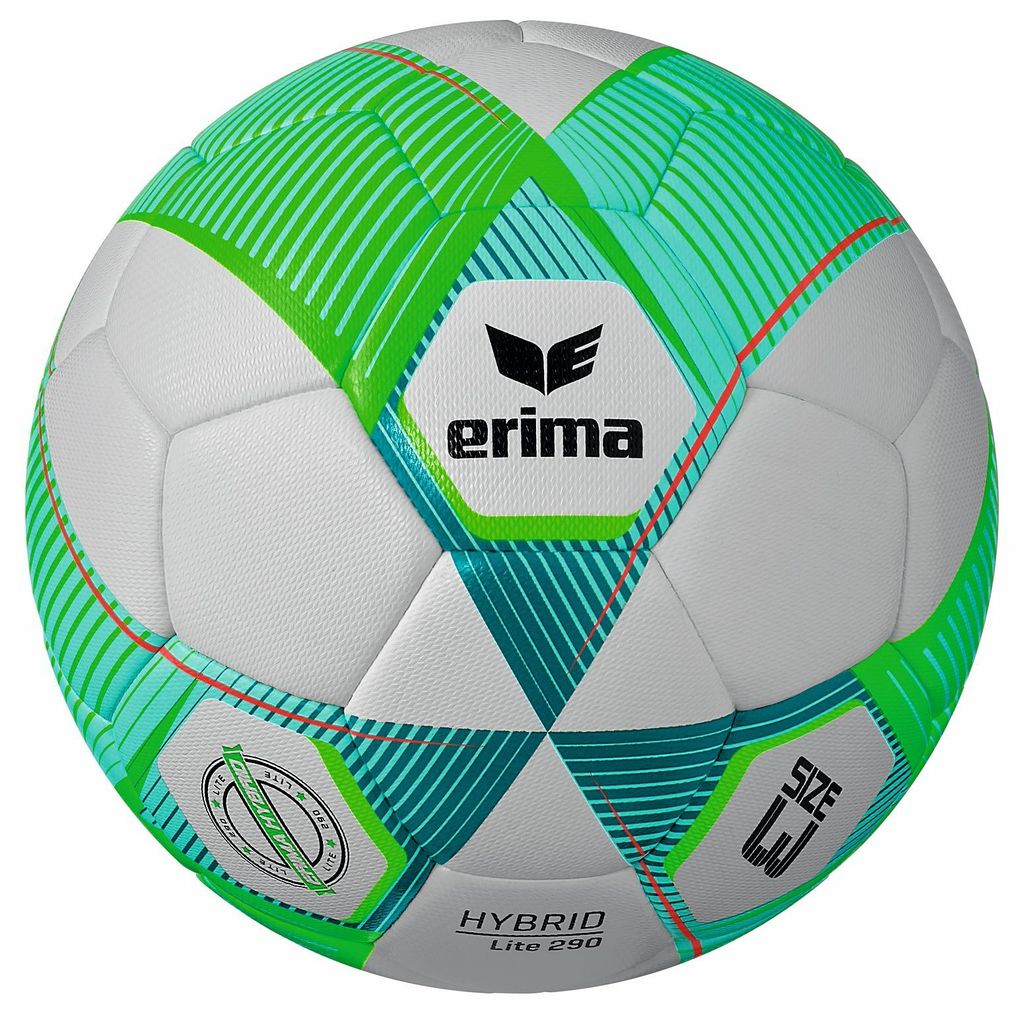 Erima Hybrid Lite 290 Fußball Gr.3 green gecko / petrol Produktbild 