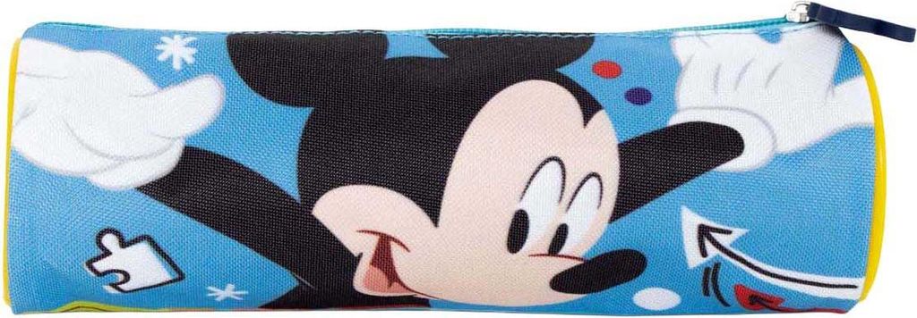Zylindrisches Mäppchen 21x7x7 cm - Mickey & Goofy