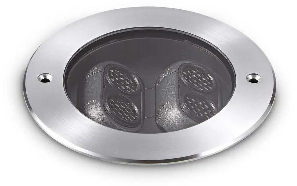Spot LED encastrable extérieur Taurus 10W 3000K Ideal Lux 277011 IP67