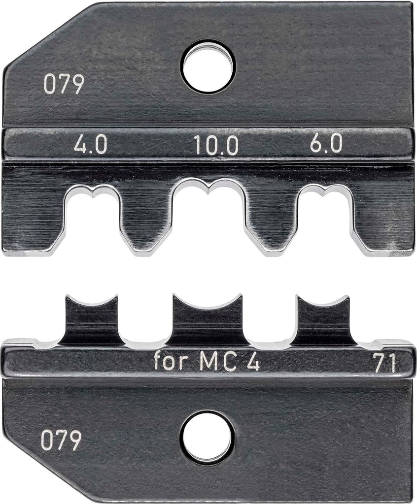 KNIPEX 97 49 71 Crimpeinsatz für Solar-Steckverbinder MC4 (Multi-Contact)