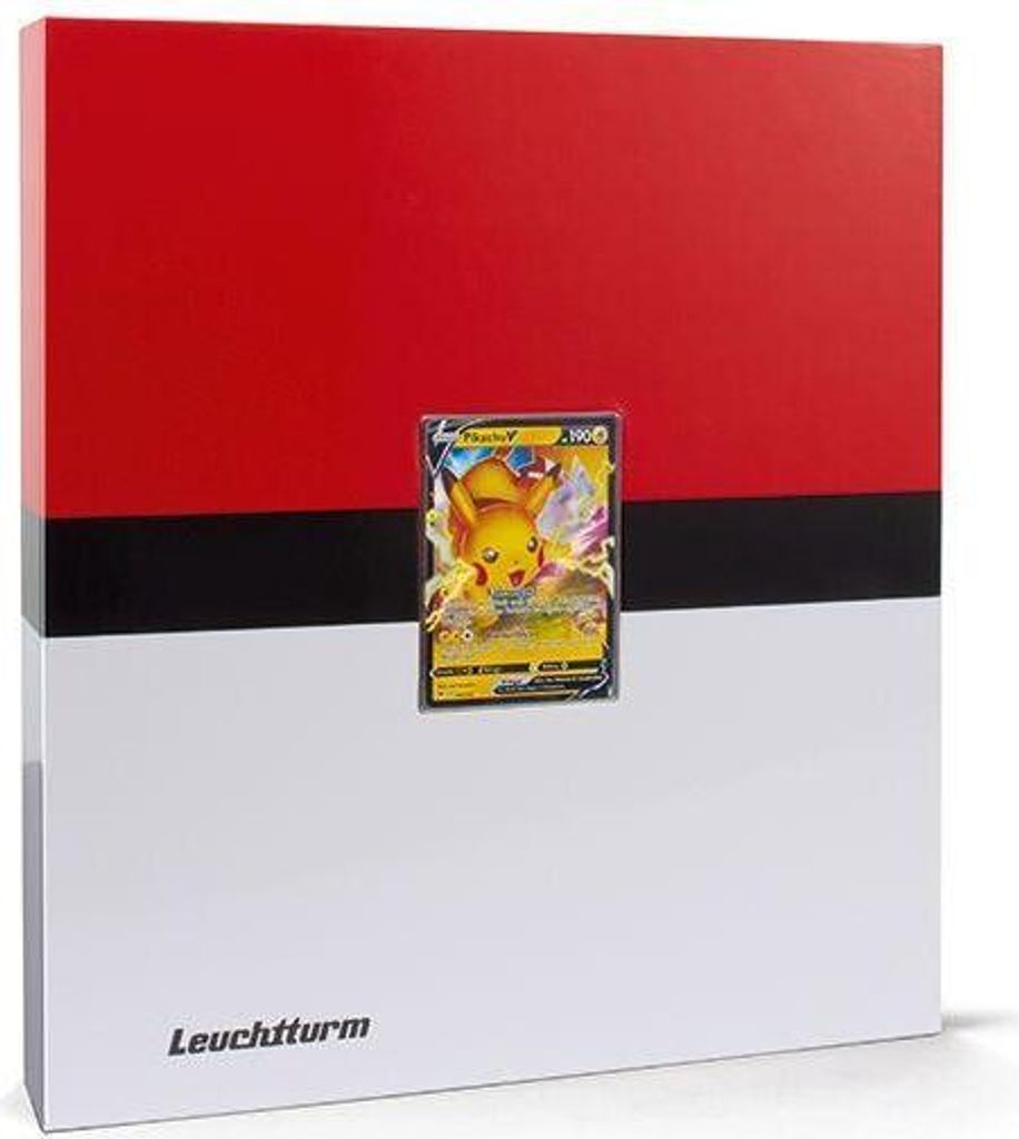 Leuchtturm Sammelalbum TCG Album Pro für Trading Cards 300x325x58mm Sichtfenster Ringmechanik