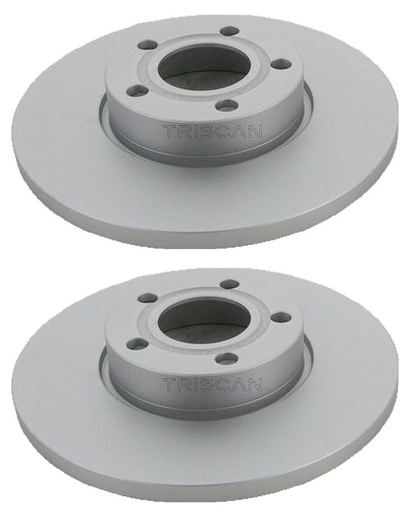 2 Bremsscheiben voll Ø 288 mm TRISCAN Bremsen-Expertise für u.a. AUDI A6