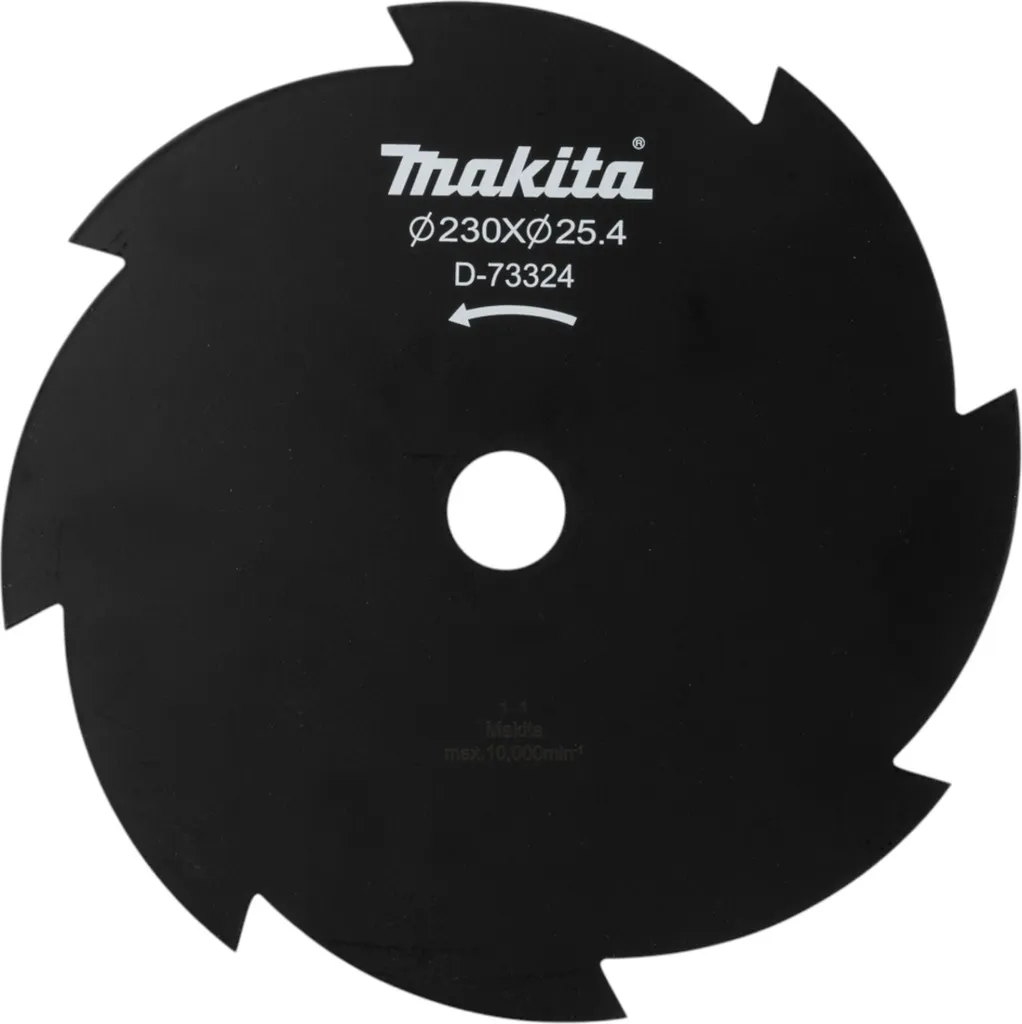 Coltello Makita 230mm 8 Denti | La Soluzione per Sterpaglie Tenaci
