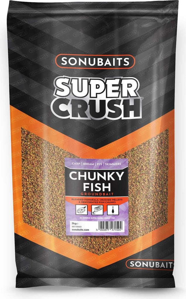 Sonubaits SuperCrush | Chunky Fish 2kg Produktbild 