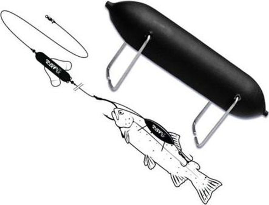 Black Cat Dead Float Unterwasserpose, Tragkraft:30g