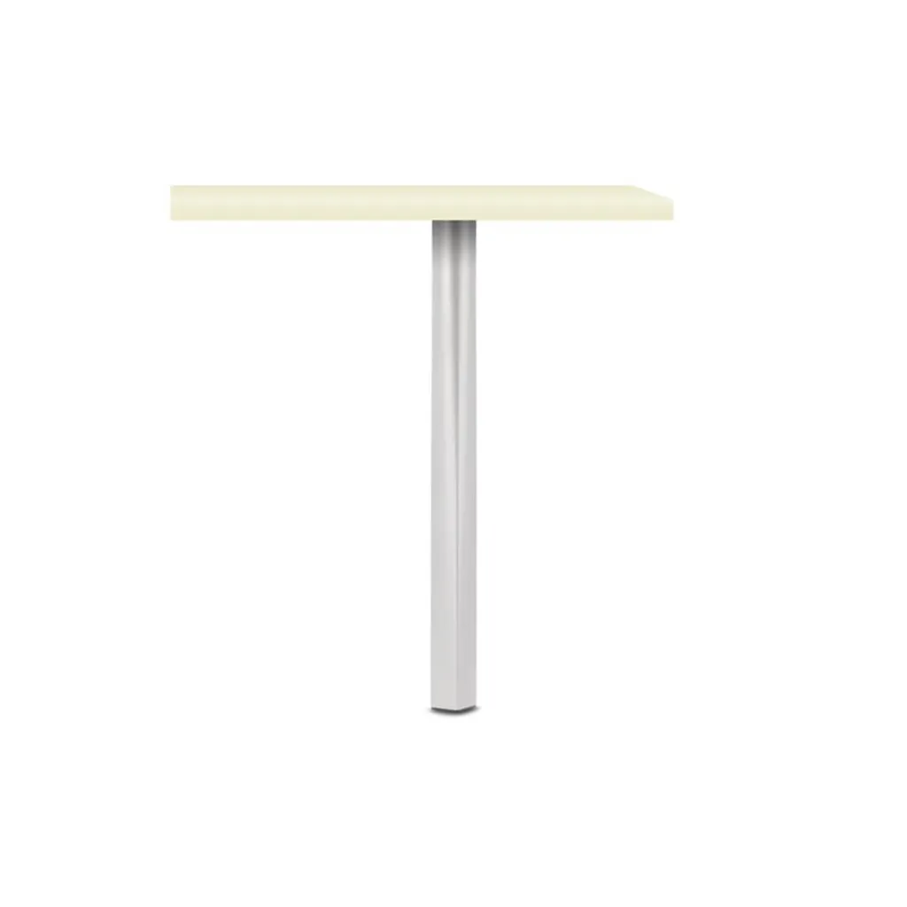 Pied de support pour plan de travail Naber Tonda Quadra alu RAL 9006