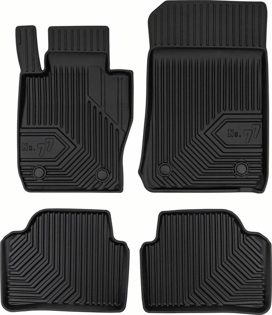 Gummimatten BMW 3er E90 E91 xDrive 2004-2012 TROUGH 77