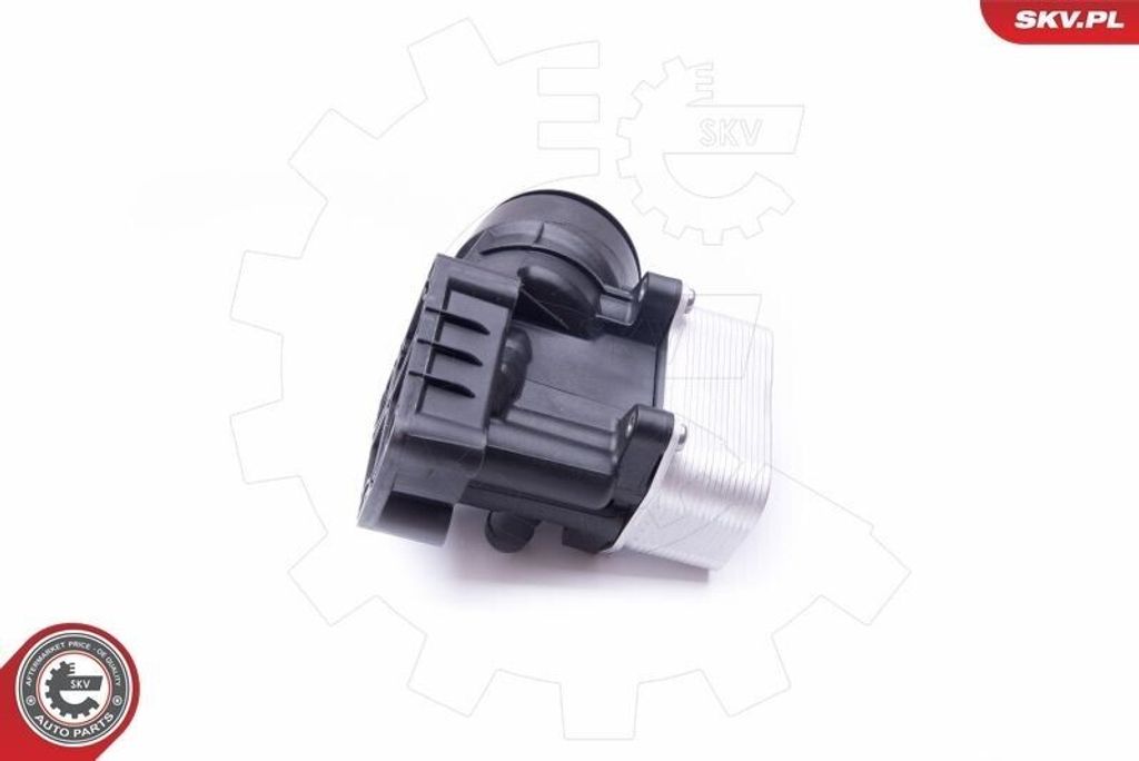 ESEN SKV 31SKV054 Ölkühler Motoröl für VW Polo Schrägheck (6R1, 6C1) für SKODA Fabia II Schrägheck (542) Fabia II Combi (545) ROOMSTER (5J) ...