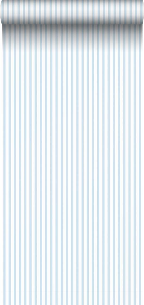 Sanders & Sanders Tapete Streifen Blau und Weiß - 640473 - 53 cm x 10 m