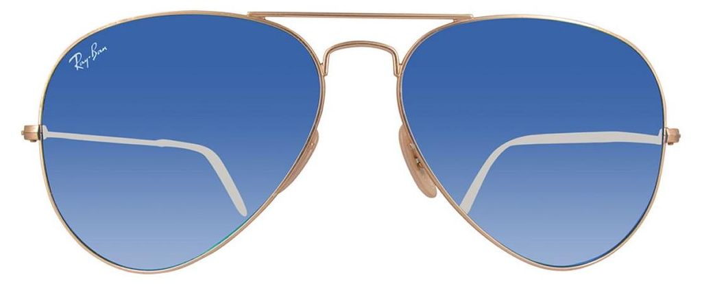 Gafas de sol Ray-Ban AVIATOR con lentes FLASH, para Imagen del producto 
