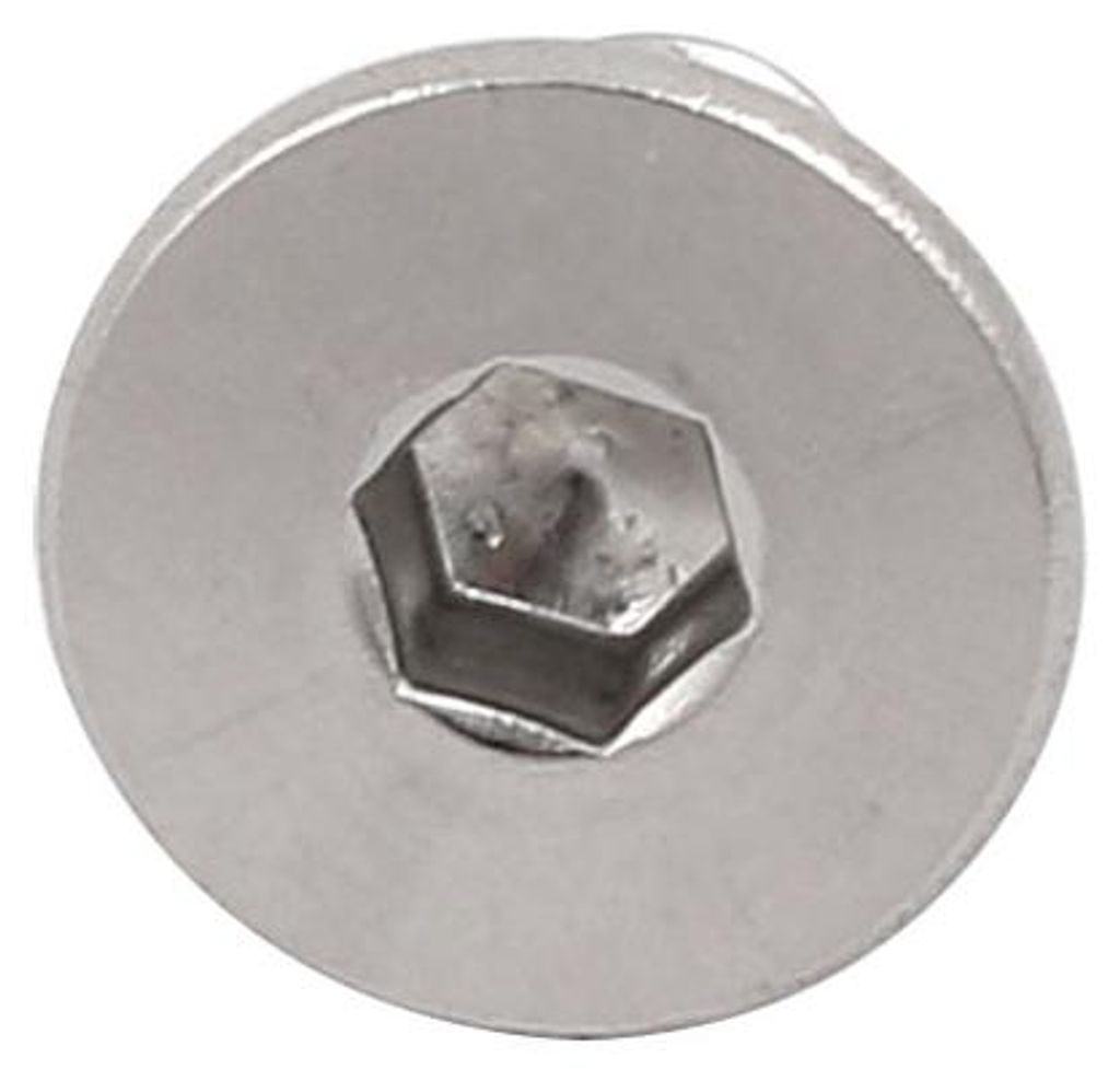 25 Stš¹ck 1/4-20 x 1/2" Senkkopfschrauben 304 Senkkopfschrauben Edelstahl Flachkopf Innensechskant Schraube