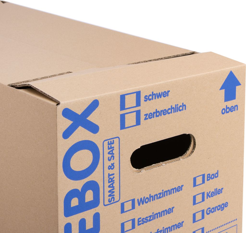 20 Umzugskartons Movebox Smart & Safe 2-wellig 30 kg Produktbild 8