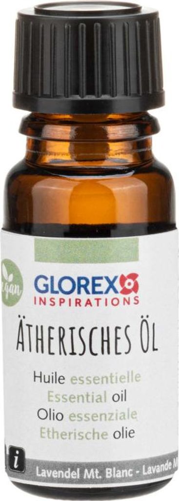GLOREX Ätherisches Öl 10ml Lavendel naturrein, 10 ml, Lavendel, Aroma-Diffuser
