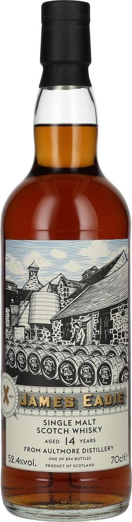 James Eadie AULTMORE 14 Years Old Single Malt #306108 52,4% Vol. 0,7l