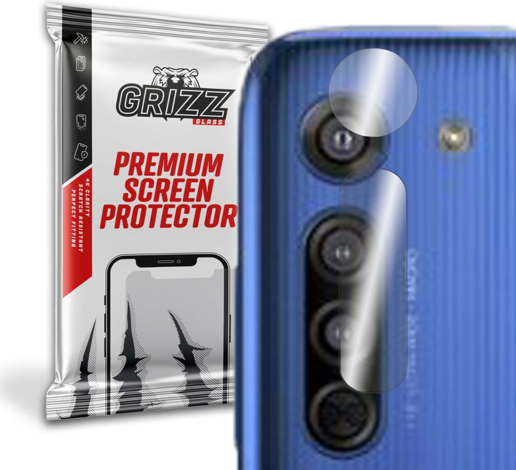 Glas für die Kamera GrizzGlass HybridGlass für Motorola Moto G8
