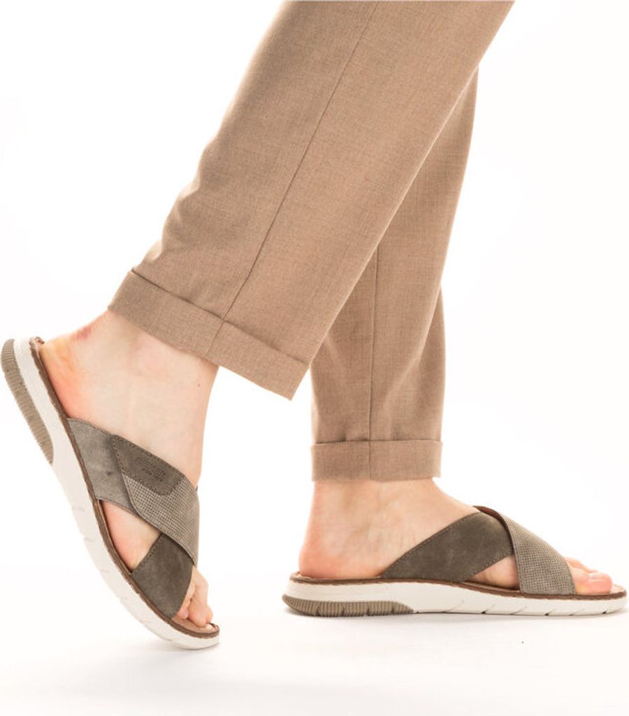 Rieker Herren Pantolette Klettverschluss Clog 25283, Produktbild 47
