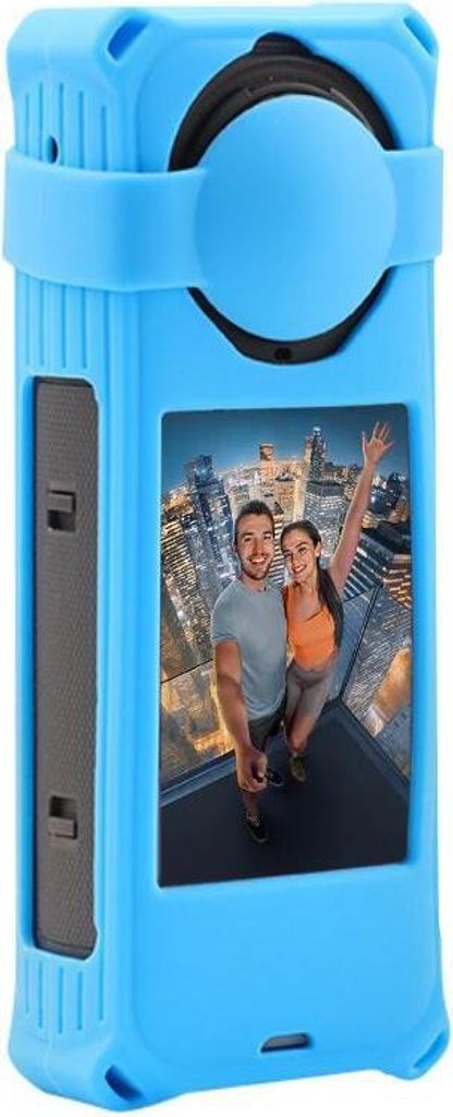 INF Silikon-Schutzhülle für Insta360 X5 Kamera Blau