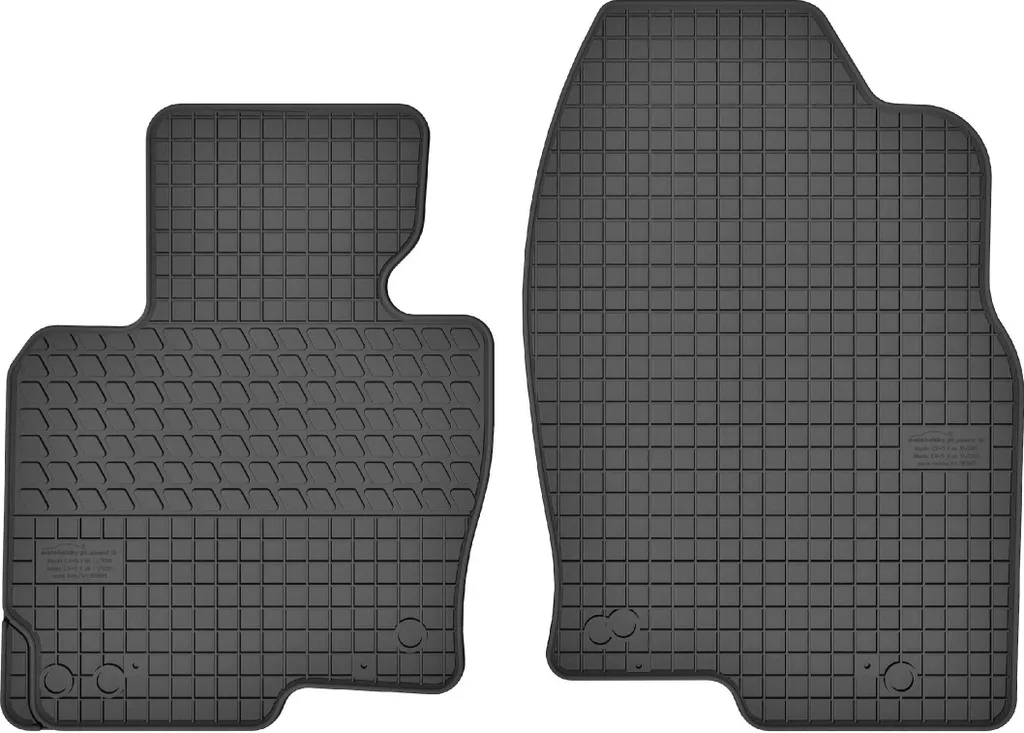 Tappetini anteriori in gomma Tappetini in gomma per Mazda CX-5 II