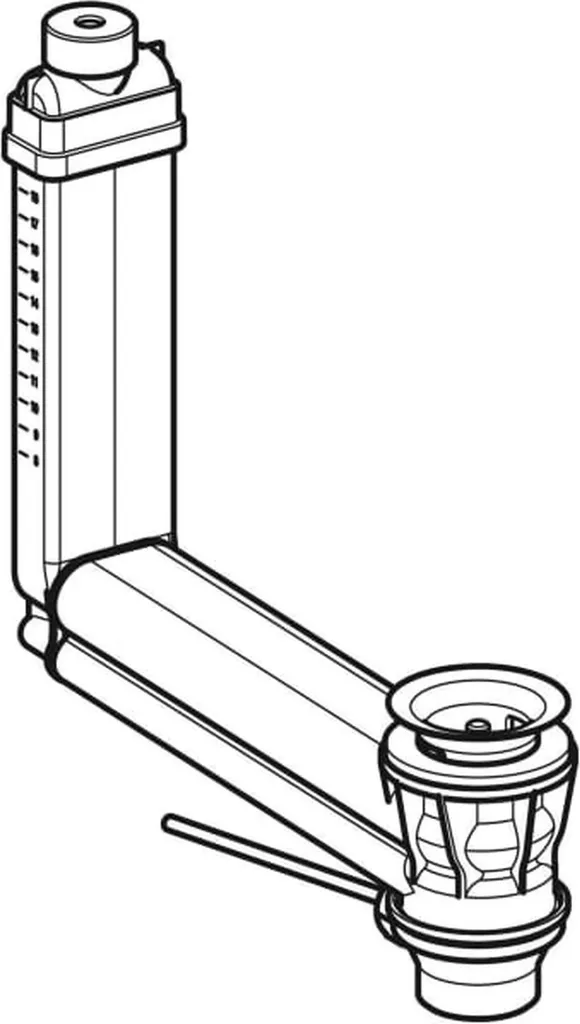 Geberit 152018 WT CLOU Mécanisme à levier robuste pour vasque design