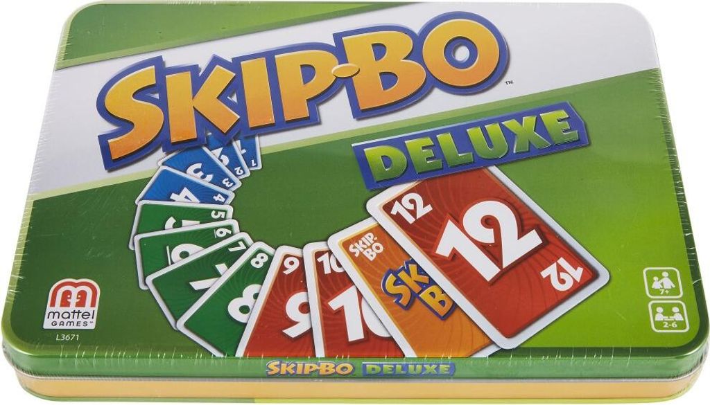 Skip-Bo Deluxe en métalldose Image du produit 