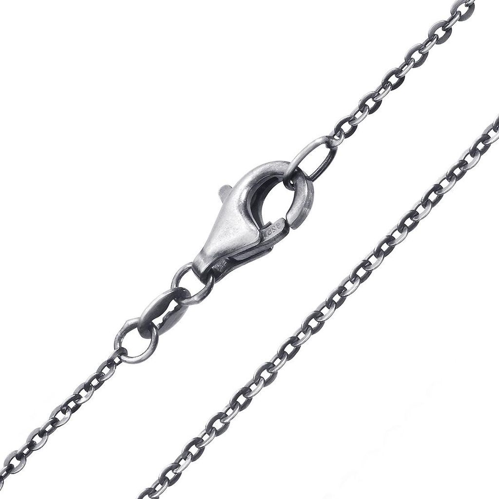 MATERIA 925 Silber Halskette für Frauen Herren - feine Produktbild 