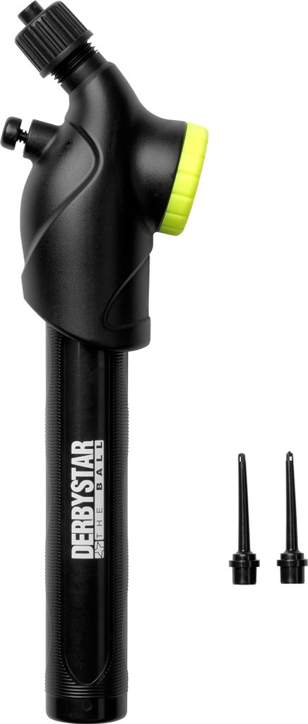Derbystar Ballpumpe mit Luftdruckprüfer